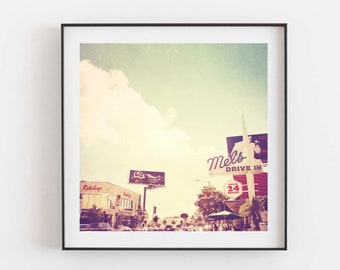 Sunset Boulevard Photo, West Hollywood Print, Photograph, Los Angeles Wall Art, Teenager Decor, Urban