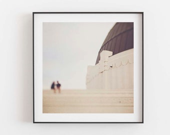 Griffith Observatory Photo, Los Angeles Wall Art, Love, Romantic Print, Girls Room Decor, Wedding Gift, For Her