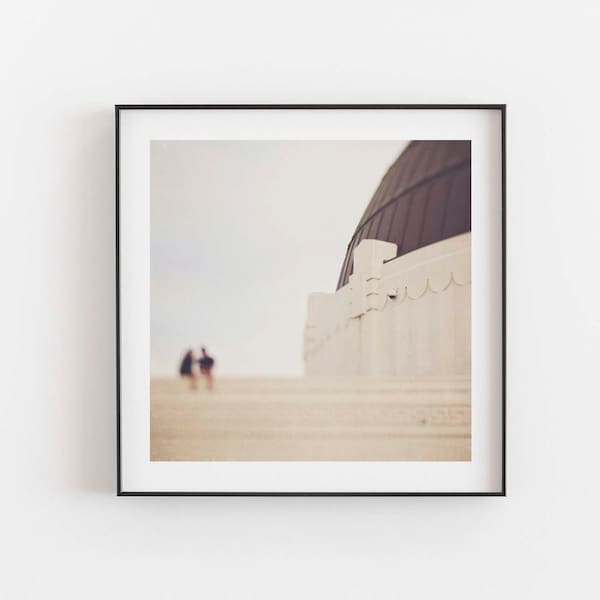 Griffith Observatory Photo, Los Angeles Wall Art, Love, Romantic Print, Girls Room Decor, Wedding Gift, For Her
