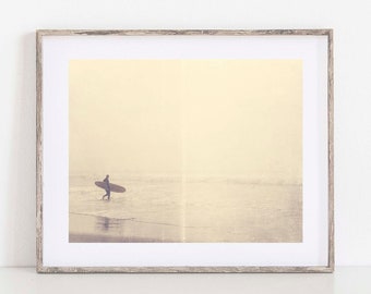 Surfer Photograph, Boys Room Decor, Beach Wall Art, Venice California Artwork, Seaside Print, For Him, Office