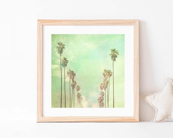 La La Land, Los Angeles Photography, California Palm Trees Photo, Summer Vacation, Fine Art Print, Myan Soffia