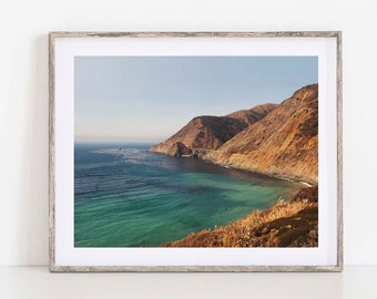 Big Sur Bridge Photo, Landscape Photography, California Wall Art, Ocean and Mountains Print, Wedding Gift