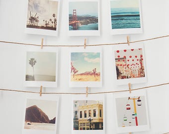 California Photography, Mini Print Set, LA, San Francisco, Joshua Tree, San Diego Photos, Hostess Gift, Teen Girls, Stocking Stuffer