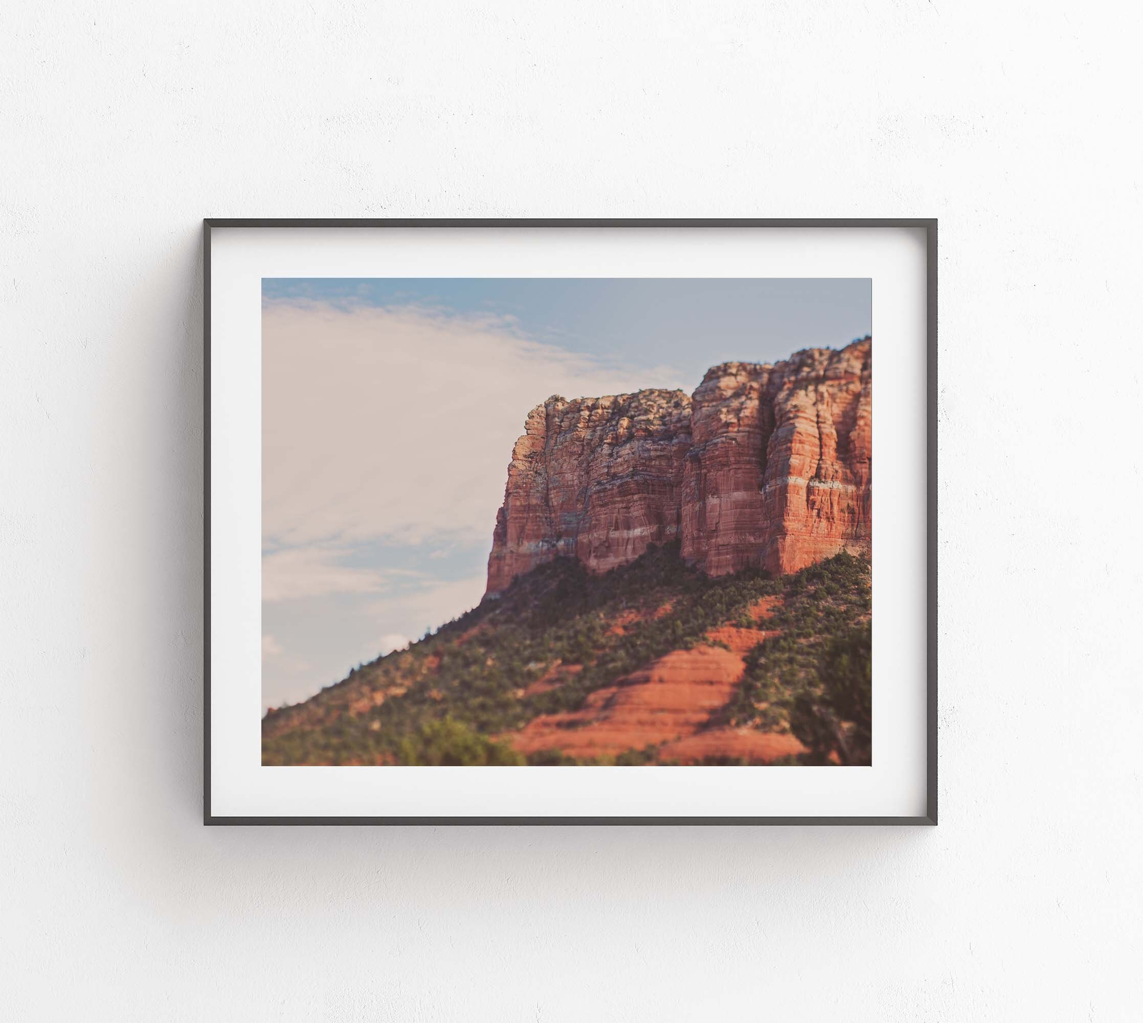 Sedona Arizona Wall Art Red Rocks Photograph Boho Decor Etsy