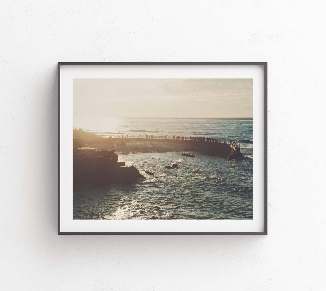 La Jolla Wall Art San Diego Photography Seascape Print Etsy