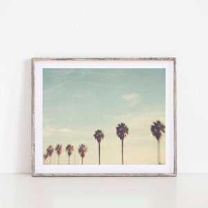 Palm Tree Wall Art, Baby Nursery Decor, Los Angeles Photograph, Housewarming Gift, For Her, Moms, Girls Room image 5