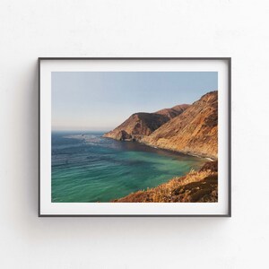 Big Sur Bridge Photo, Landscape Photography, California Wall Art, Ocean and Mountains Print, Wedding Gift image 4