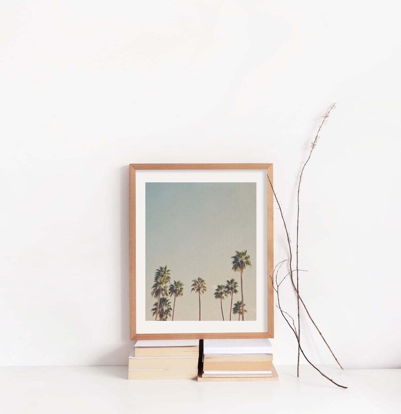 Palm Springs Print, Palm Trees Wall Art, Desert Photography, California Photo, Housewarming Gift, Baby Nursery image 4