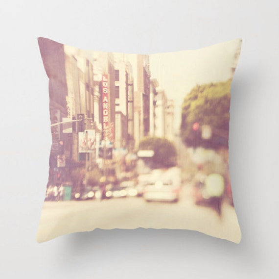 Los Angeles throw pillow cover urban home decor loft decor Etsy