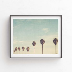 Palm Tree Wall Art, Baby Nursery Decor, Los Angeles Photograph, Housewarming Gift, For Her, Moms, Girls Room image 4