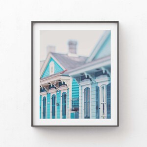 New Orleans Photo, Blue Wall Art, French Quarter Print, Architecture Photograph, Girls Room Decor, Nursery, Housewarming Gift image 6