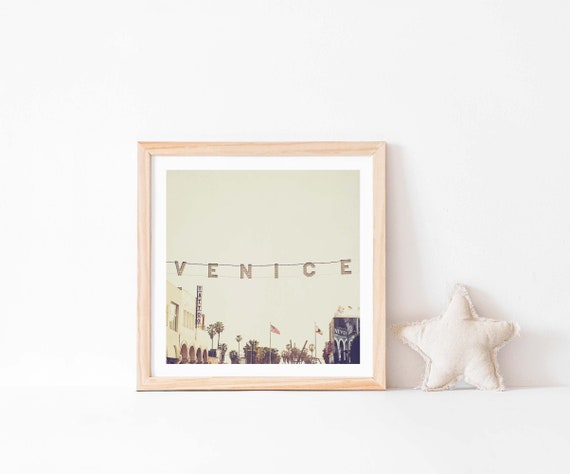 Venice Beach Print, Los Angeles Photography, California Fine Art Photo, Boys Room Decor, Dads Gift