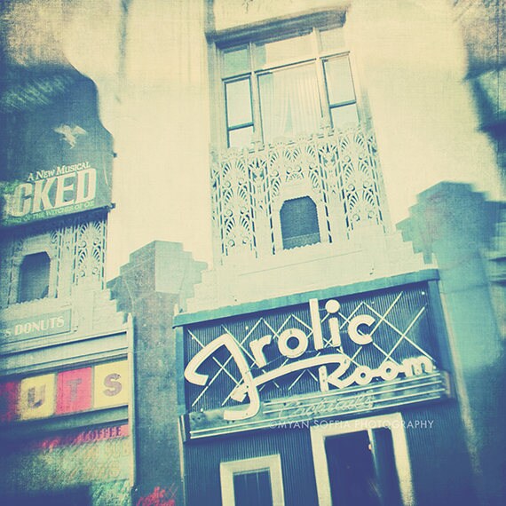 Hollywood Wall Art Frolic Room Photo Los Angeles Photography Bukowski Fan Gift Bar Decor For Him La Print