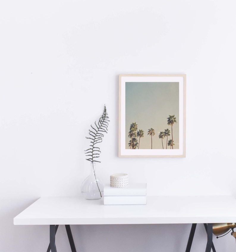 Palm Springs Print, Palm Trees Wall Art, Desert Photography, California Photo, Housewarming Gift, Baby Nursery image 5