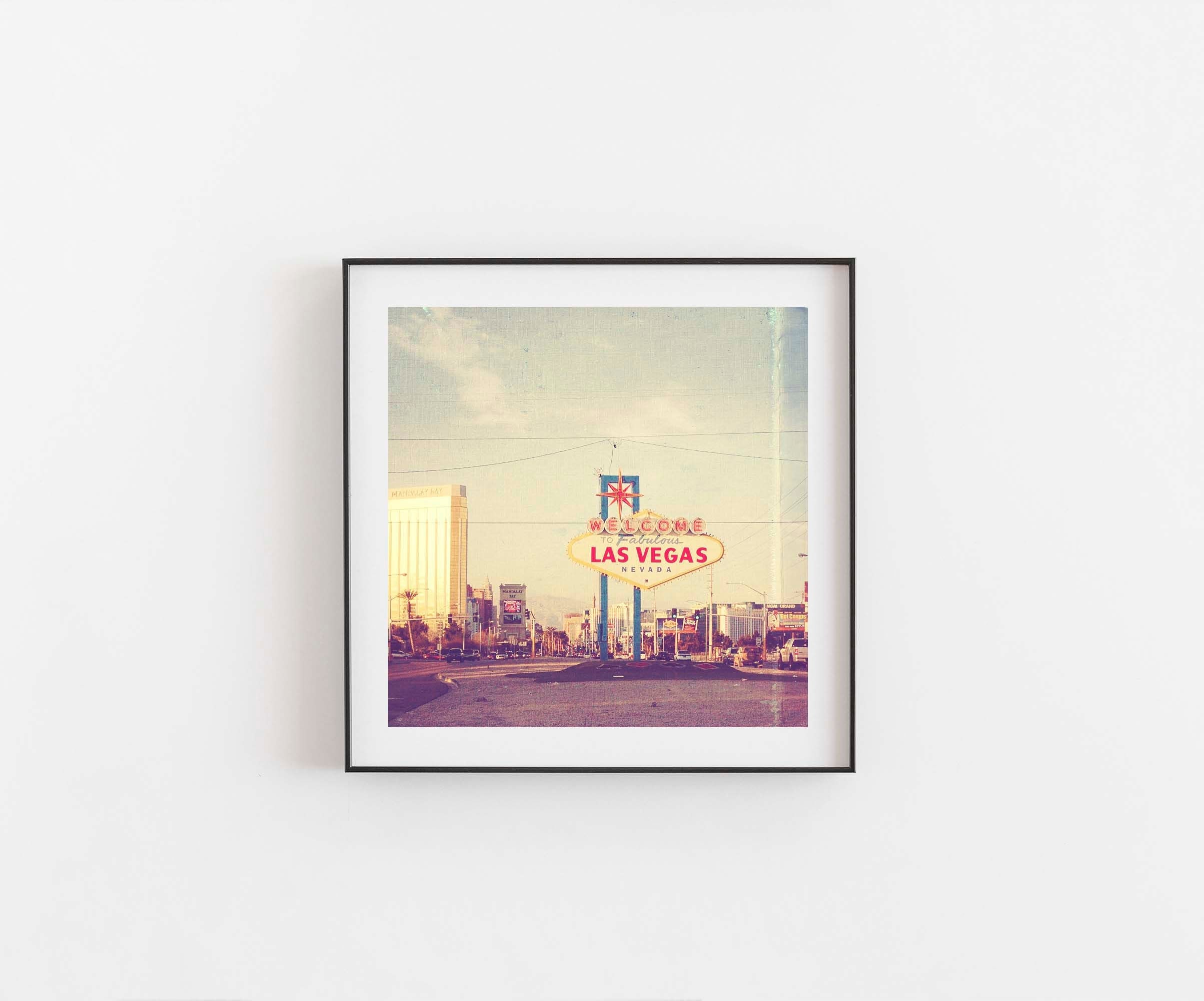 Las Vegas Fine Art Print - 8x8