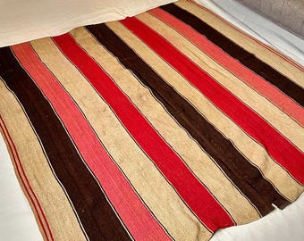 UYJA - Tapis péruvien vintage - Textile à l'âme andine - Tapis andin ancien - Tissage péruvien intemporel - Vieilli à la perfection
