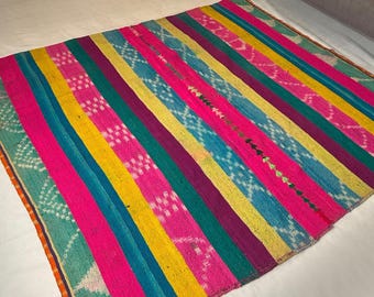Tapis péruvien YACHAY - Tapis Échos des Andes - Tapis en laine - Tapis de salon - Tapis andin fait main - Tapis vintage - Tapis cadeau