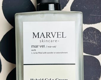 Gel-crème nettoyant pour le visage végétalien | Nettoyant visage démaquillant naturel