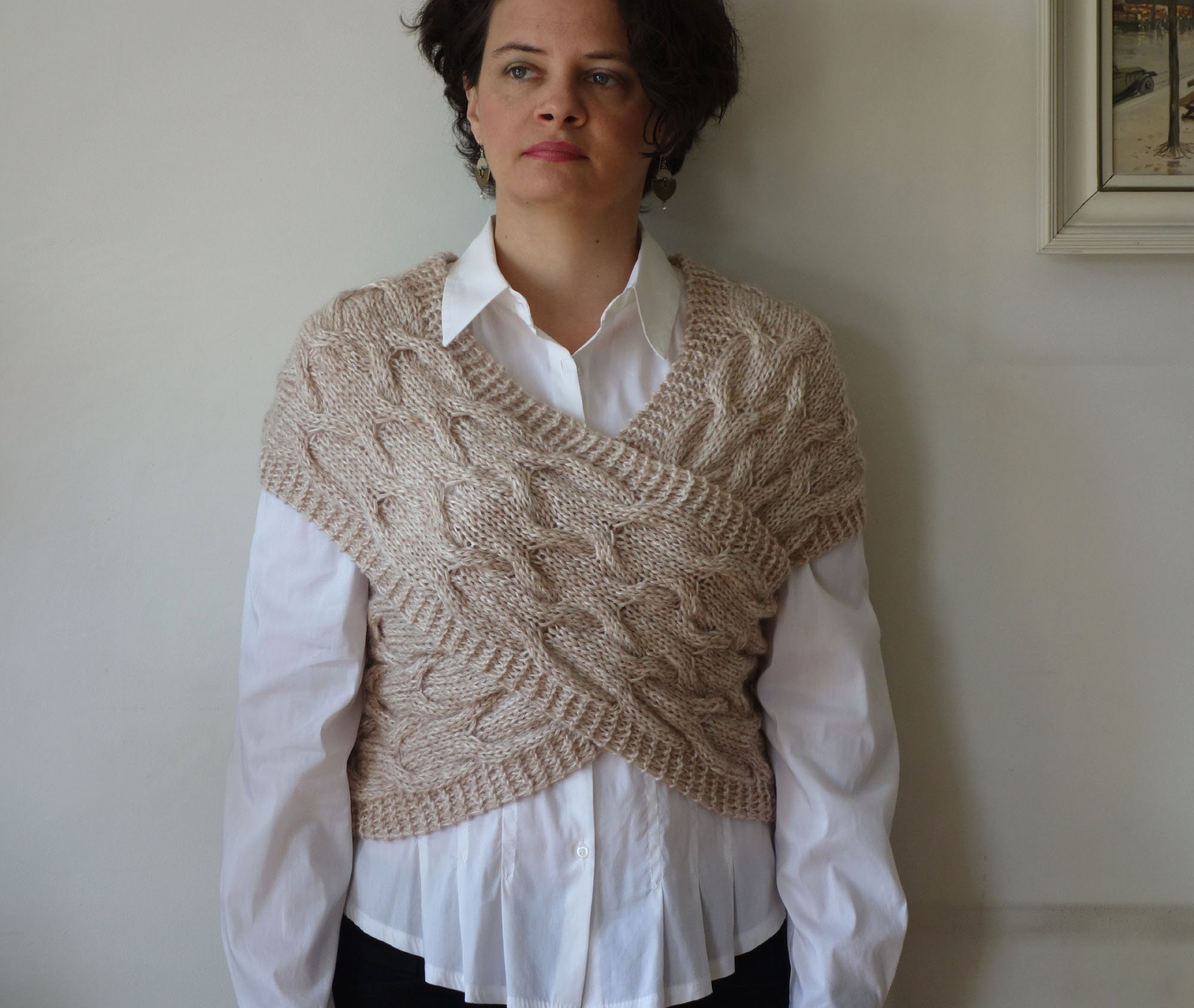 Criss Cross Sweater - Etsy