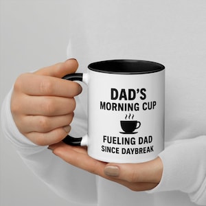Funny Dad Mug – Daily Joke Protocol Coffee Cup – Gift for Dad – Father’s Day Present – Humorous Dad Jokes Mug – Morning Coffee Essential