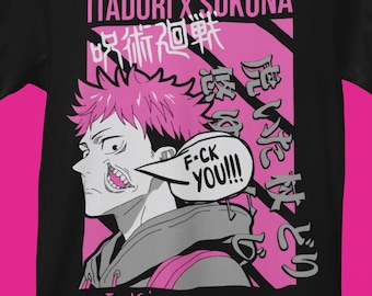 Anime Manga Shirt | Fire Style | Streetwear | Japan Style | Unisex | 100% Cotton