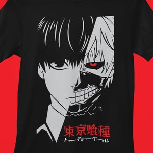 Ghoul Anime Shirt: Fire Style Graphic Tee
