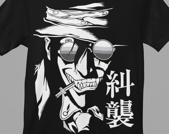 Anime Hellsing T-Shirt: Japanese Anime Vampire Unisex Shirt