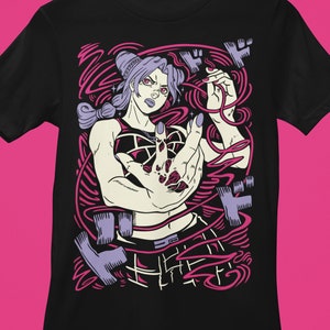 Jojo Anime Shirt: Vintage Japanese Manga Graphic Tee