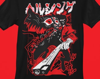 Hellsing Shirt | Anime Shirt | Alucard Hellsing Shirt | Ultimate Vampire Shirt | Japanese Anime | Anime Lover Shirt  | Anime Unisex Shirt
