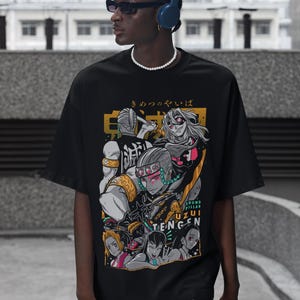 Tengen Shirt | Fire Style | Anime Shirt | Japanese Anime | Anime Lover Shirt | Anime Manga Shirt | Unisex Shirt | Graphic Anime Shirt, Gift For Anime Lovers, Fire Style, Otaku Shirt, Over Sized T-Shirt, Japanese Streetwear, Harajuku Clothing, SoundHashira, Tengen Uzui,
