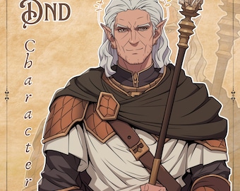 Custom dnd Commission Art, dnd Character, dnd Portrait, Dungeons and Dragons, dnd Dice, dnd gifts, Character sheet, Baldurs Gate