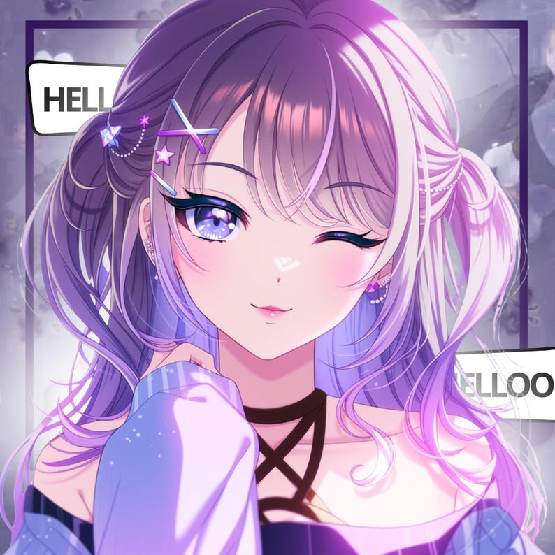 Custom Anime Art Commission · Character Illustration and PFP Profile ...