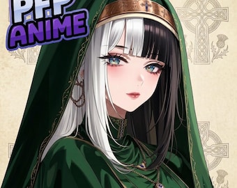 Encargo de arte anime personalizado · Ilustración de personaje e icono de perfil · Avatar para Twitch y Discord · Regalo de cumpleaños anime · Retrato digital