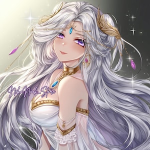 AANGEPASTE anime PFP, anime-illustratie, profielpictogram, profielfoto Twitch-anime, anime-avatar, profielfoto Twitch-anime, PBB-commissie