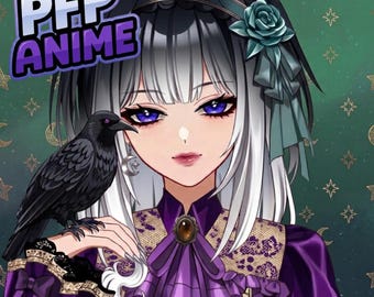 Commissie aangepaste anime PBB | Gepersonaliseerde anime-profielfoto voor Twitch, Discord en VTuber | Digitale Kunstcommissie