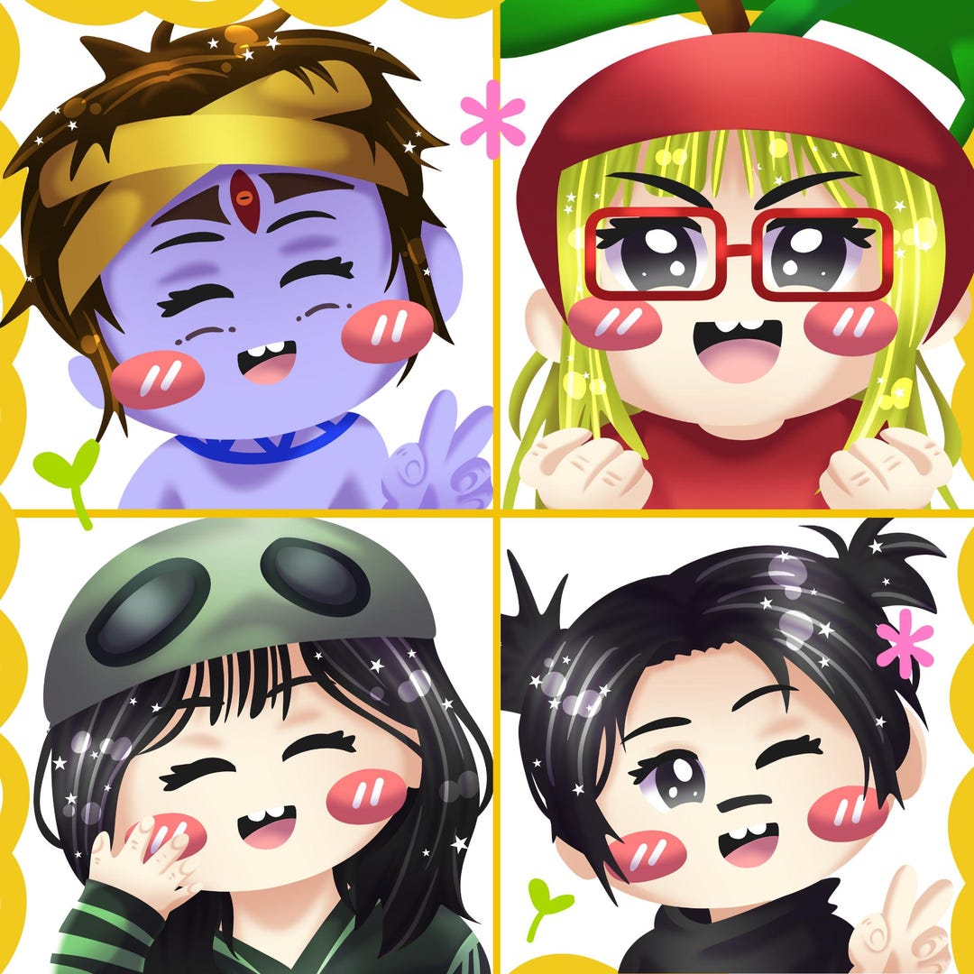 Custom Doodle PFP | Hand Drawn Profile Picture | Cartoon Avatar for ...