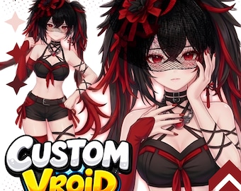 Custom VRoid Commission | 3D VTuber Avatar | Anime Streaming Model VRM