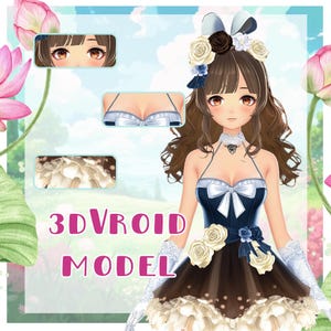 Convert 3D VRoid Model | Convert Live2D VTuber into VRoid Model | Custom 3D VTuber Avatar | Anime VRoid | VRChat | Unity | Rigging