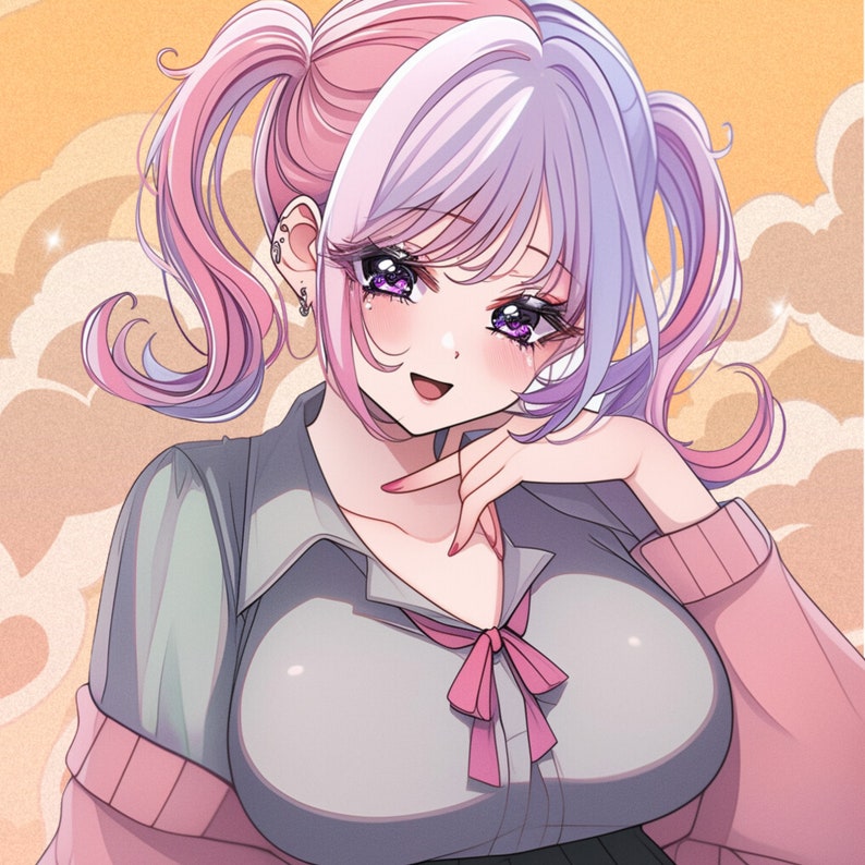 Custom PFP Anime Character Commission Vtuber Pfp Pngtuber Pfp Original ...