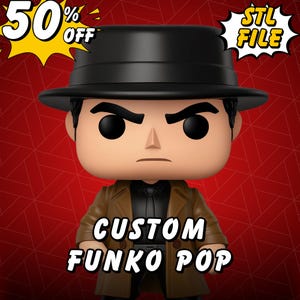 CUSTOM Funko Pop, 3D-Modellierungsservice, süß, 3D-Kunst, funko pop, 3D-Designservice, 2D zu 3D, benutzerdefinierte 3D-Modellierung, Konvertieren von Bildern in 3D