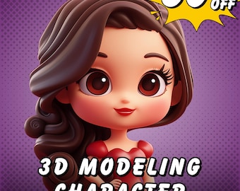 Custom 3D Character Model | Figurine, DnD, Sculpture (Digital File)