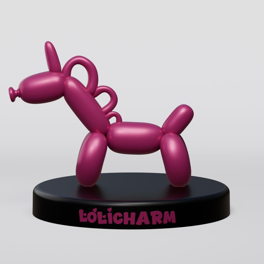 Luxury Balloon | Unicorn Statue | 3D Print File | STL | Home Decor - Etsy