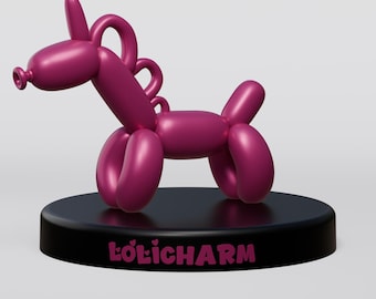 Luxury Balloon | Unicorn Statue | 3D Print File | STL | Home Decor