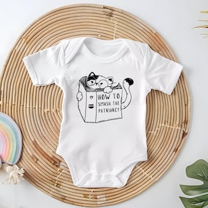 Feminist baby bodysuit, Organic baby shirt, Feminist toddler/youth/ baby shirt, baby shower gift, Liberal kid shirt, feminist gifts, new mom