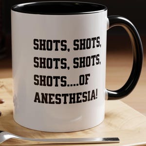 Crna mug, Accent Coffee Mug (11, 15oz) gift for crna, anesthesia gift, crna gift, anesthesia humor, anesthesiologist gift, coffee mug
