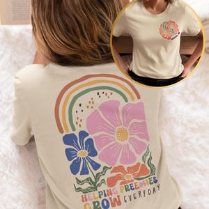 NICU Krankenschwester Sweatshirt, Nicu Krankenschwester Shirt, Boho Nicu Krankenschwester Shirt, personalisiertes Nicu Krankenschwester Shirt, florales Nicu Krankenschwester Shirt, Shirt mit individuellem Namen
