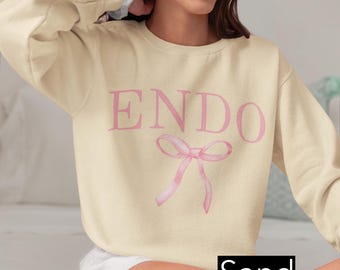 Endo-verpleegkundige sweater, shirt verpleegkundige endoscopie, GI-verpleegkundige ronde hals, schattig flirt verpleegstershirt, cadeau nieuwe verpleegkundige, cadeau verpleegkundigenweek, diploma verpleegkundige