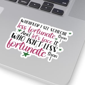 Glinda popular sticker, wicked stickers for party favors, wicked stocking stuffer, musical lovers gift, wicked gifts, wicked broadway