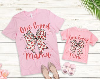 Mama and Me valentines shirts Valentine's Day matching shirts mom and girl, mommy and baby, toddler valentines shirt, mother daughter gift