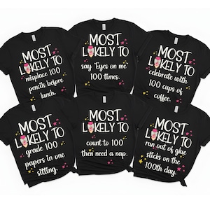 Maglietta 100 giorni di scuola, maglietta divertente per insegnanti di gruppo, maglietta 100° giorno di scuola, maglietta ritorno a scuola, magliette 100 giorni insegnanti, maglietta insegnante